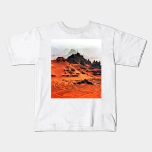 Cool Red Desert Sands Gift For family &amp; Best Frend Kids T-Shirt